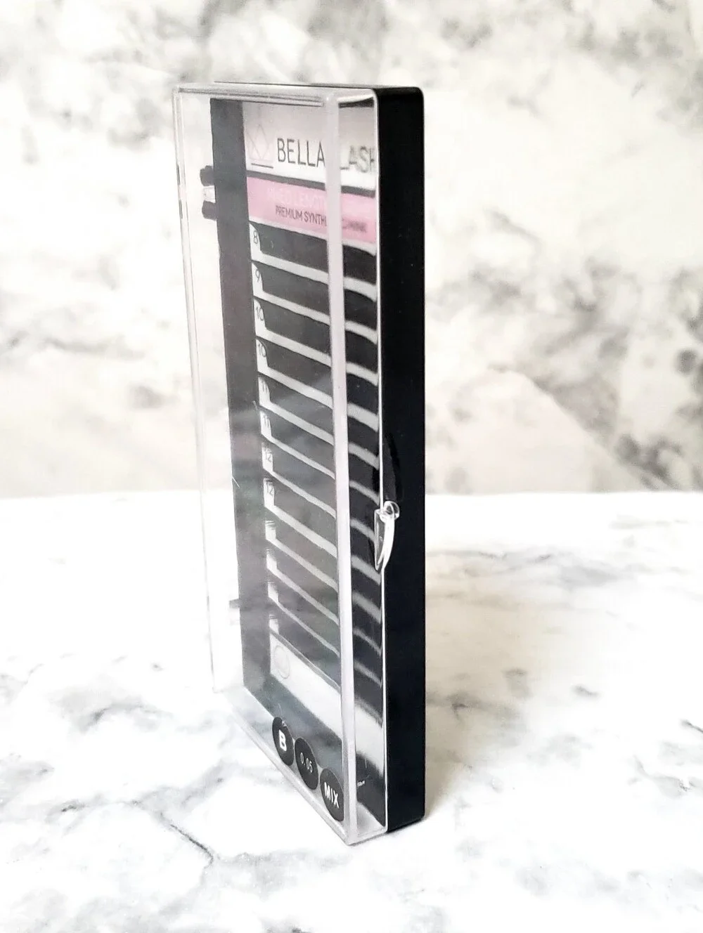 BELLA LASH Mixed Length Premium Synthetic Mink Lashes - Black